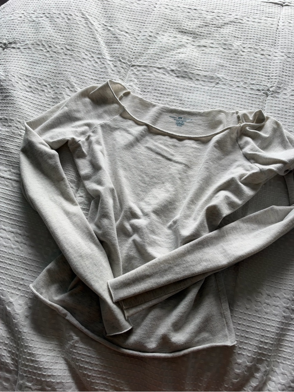 Women’s Light Grey Off-Shoulder